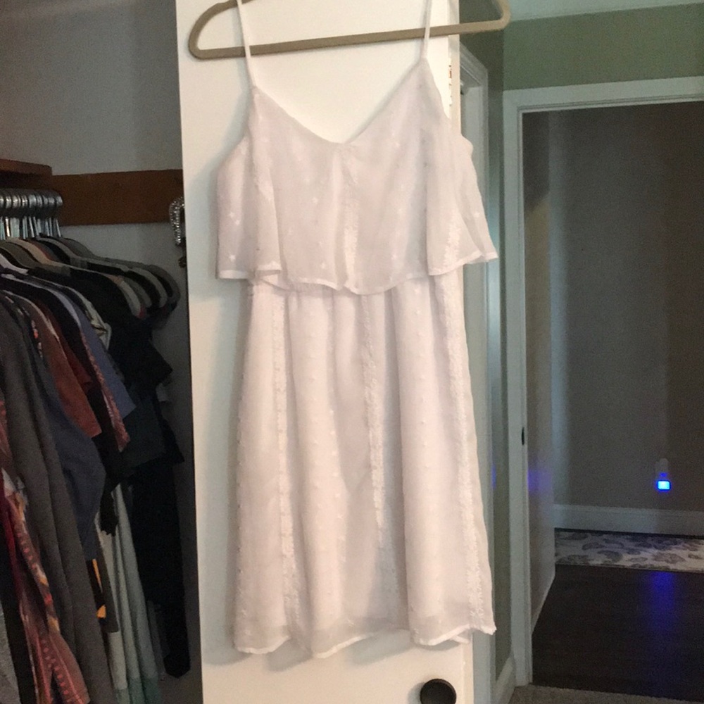 White Whispy dress